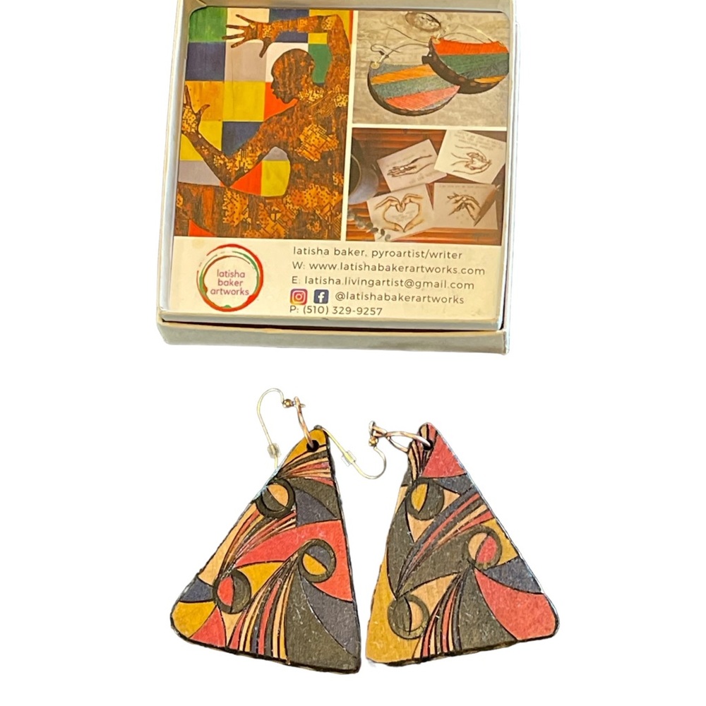 WEARABLE ART JEWELRY Latisha Baker Earrings